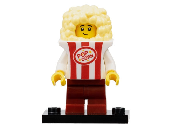 Popcorn Costume, Series 23 (Complete Set with Stand and Accessories) (col23-7)