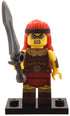 Fierce Barbarian, Series 25 (Complete Set with Stand and Accessories) (col25-11)