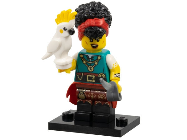 Pirate Quartermaster, Series 27 (Complete Set with Stand and Accessories) (col27-10)