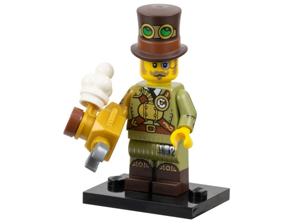 Steampunk Inventor, Series 27 (Complete Set with Stand and Accessories) (col27-12)