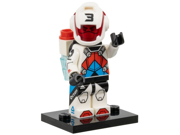 Jetpack Racer, Series 27 (Complete Set with Stand and Accessories) (col27-3)