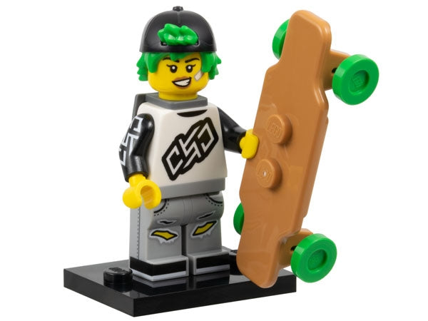 Longboarder, Series 27 (Complete Set with Stand and Accessories) (col27-7)