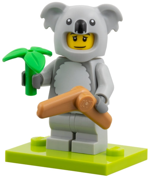 Koala Costume Fan, Series 28 (Complete Set with Stand and Accessories) (col28-6)