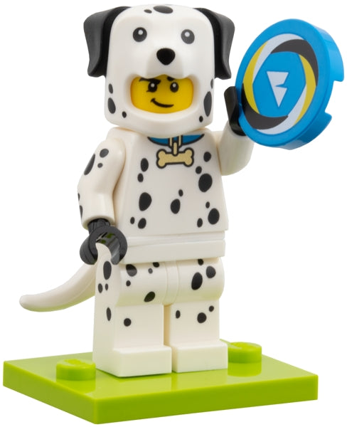Dalmatian Costume Fan, Series 28 (Complete Set with Stand and Accessories) (col28-7)