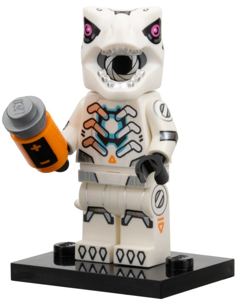 Robot T. rex, Series 29 (Complete Set with Stand and Accessories) (col29-1)