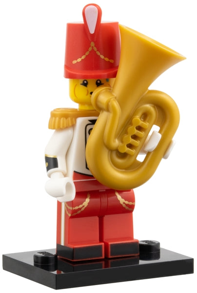 Tuba Player, Series 29 (Complete Set with Stand and Accessories) (col29-8)