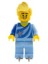 Figure Skating Champion, Series 22 (Minifigure Only without Stand and Accessories) (col391)