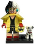 Cruella de Vil & Dalmatian Puppy, Disney 100 (Complete Set with Stand and Accessories) (coldis100-13)