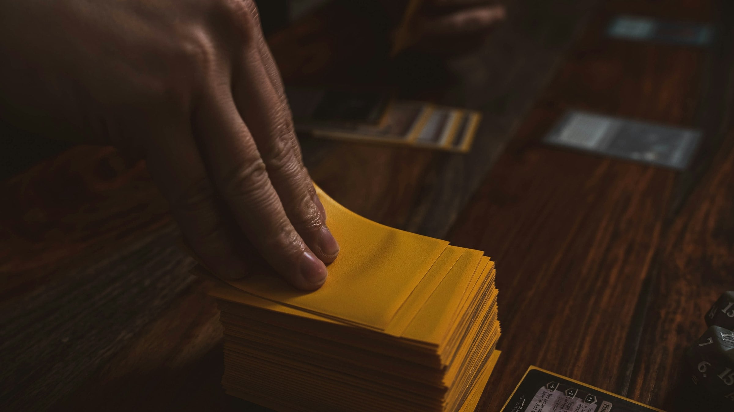 Card Sleeves header