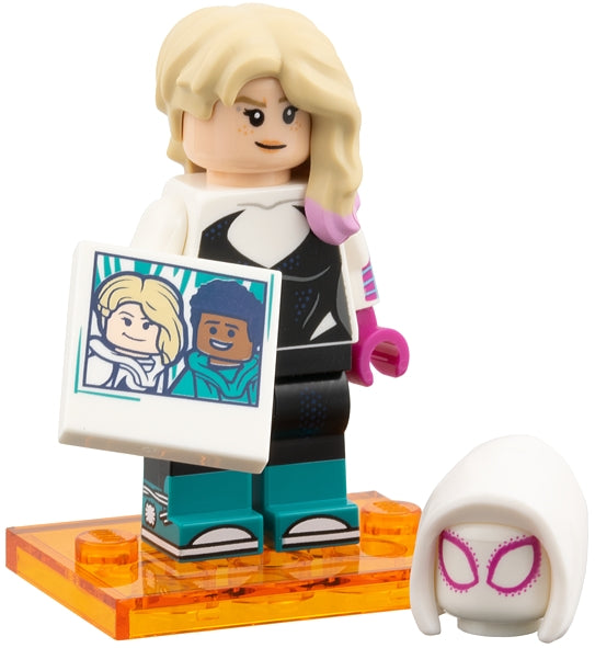 Gwen Stacy / Spider Gwen, Spider-Man Across the Spider-Verse (Complete Set with Stand and Accessories) (colspi-4)