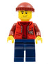 Deep Sea Submariner Male, Dark Red Knit Cap (cty0566)