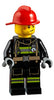 Fire - Reflective Stripes, Stubble Beard, Red Helmet (cty0951)