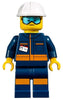 Ground Crew Technician - Male, Jumpsuit and Construction Helmet (cty1010)