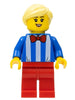 Ice Cream Vendor - Female, Red Legs, Bright Light Yellow Hair (cty1139)