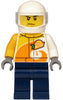 Helicopter Pilot - Jacket with 'ViTA RUSH' Logo, Dark Blue Legs, White Helmet (cty1198)