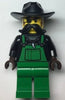 Police - Crook Snake Rattler, Green Overalls (cty1367)