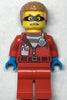 Police - Crook Hacksaw Hank, Red Jacket with Prison Shirt and I.D. Tag (cty1377)