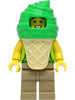 Ice Cream Vendor - Male, Lime Hoodie, Bright Green Ice Cream Suit (cty1389)