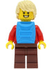 Passenger - Male, Red Plaid Flannel Shirt, Reddish Brown Legs, Tan Hair, Dark Azure Backpack (cty1473)