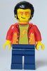 Noodle Vendor - Male, Red Shirt, Dark Blue Legs, Black Hair, Sunglasses (cty1645)