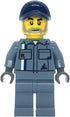 Scrapyard Worker - Male, Sand Blue Mechanic Uniform, Sand Blue Legs, Dark Blue Cap, Beard (cty1857)