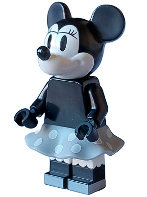 Minnie Mouse - Vintage, Light Bluish Gray Skirt (dis142)