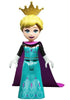 Elsa, Coronation Elsa - Dark Turquoise Dress, Black Sleeves and Magenta Cape (dp134)