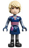 Kristoff - Dark Blue Tunic, Black Boots and Sand Blue Sleeves (dp137)