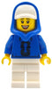 Soccer Spectator - Female, Blue Hoodie with Black FIFA World Cup 2026 Logo, White Cap (edi001)