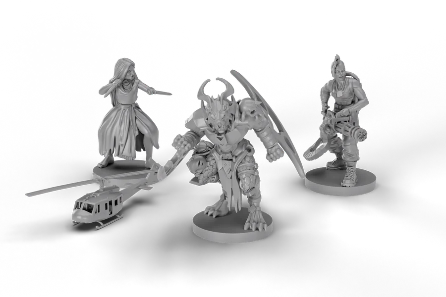 Final Girl: The Green Terror Miniatures