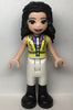 Friends Emma - Neon Yellow Safety Vest, White Trousers with Black Boots (frnd0540)