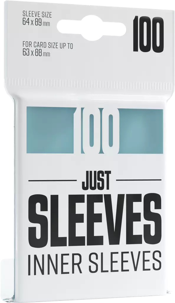 Gamegic Just Sleeves Inner Sleeves (64x89mm)