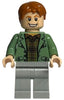 Arthur Weasley - Sand Green Open Jacket, Light Bluish Gray Legs (hp089)