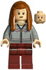 Ginny Weasley - Light Bluish Gray Knitwear, Dark Red Legs with Pockets Pattern (hp090)