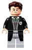 Tom Riddle - Black Long Hogwarts Coat and Vest, Light Bluish Gray Legs (hp311)