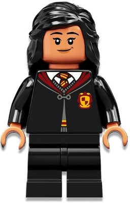Parvati Patil - Black Gryffindor Robe and Medium Legs (hp334)
