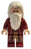 Albus Dumbledore - Dark Red Robe, White Hair, Plain Arms (hp354)
