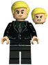 Draco Malfoy - Black Suit, Slytherin Tie, Neutral / Angry (hp385)