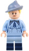 Fleur Delacour - Bright Light Blue Robe, Smirking / Scared (hp497)