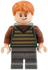 Fred Weasley - Dark Green Striped Sweater Vest, Dark Bluish Gray Medium Legs (hp515)