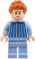 Percy Weasley - Bright Light Blue Striped Pajamas (hp517)