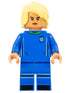 Soccer Player, Female, Blue Uniform, Nougat Skin, Bright Light Yellow Hair (idea134)