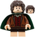 Frodo Baggins - Dark Green Cape, Light Nougat Feet (lor112)