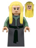 Rivendell Elf - Female, Dark Bluish Gray Robe (lor120)