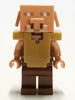Piglin - Reddish Brown Legs, Pearl Gold Armor (min097)