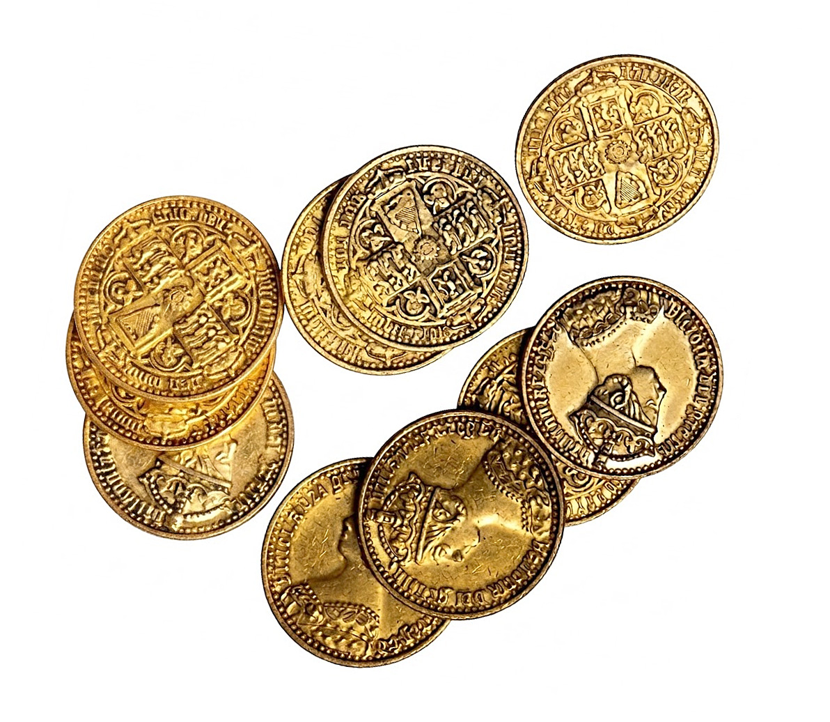 Coalitions: Metal Coins Set