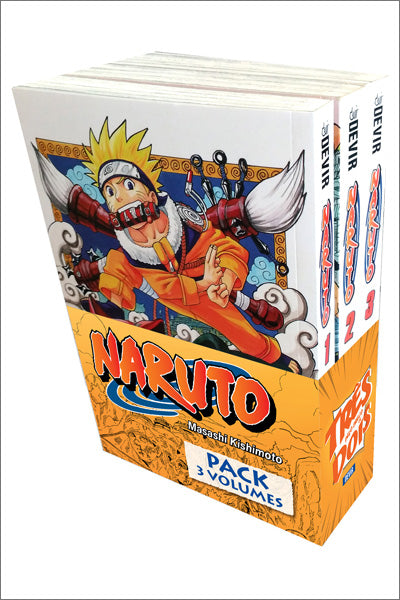 Pack Naruto (1+2+3)