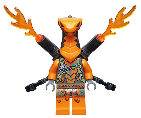 Cobra Mechanic - Harness Torso, Neck Bracket with Flamethrowers and Mechanical Arms (njo0738)