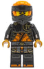 Cole - Dragons Rising, Tunic with Large Armor Plates, Head Wrap (njo0863)