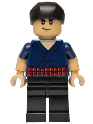 Roronoa Zoro - Dark Blue Shirt, Black Bandana (op019)
